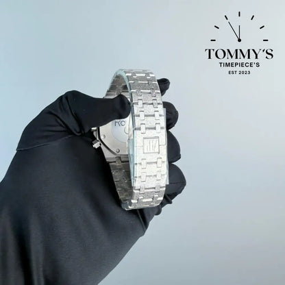 AAA+ Royal Oak Frosted Chronograph 41mm Silver Dial