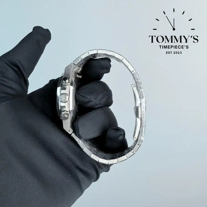 AAA+ Royal Oak Frosted Chronograph 41mm Silver Dial