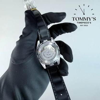 AAA+ Seamaster Aqua Terra 150M Co-Axial Master Chronometer GMT Worldtimer 43mm Grey Dial-Rubber Strap (Silver Bezel)
