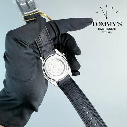 AAA+ Seamaster Planet Ocean 600M Co-Axial Master Chronometer 42mm Black Dial-Nato Strap (Black Ceramic Bezel)