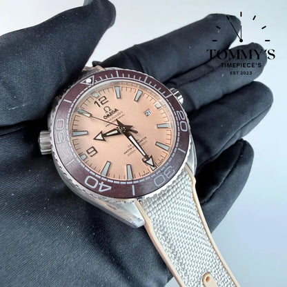 AAA+ Seamaster Planet Ocean 600M Co-Axial Master Chronometer 43.5mm Linen Dial