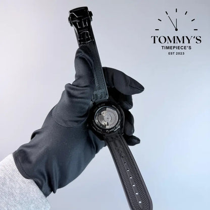 AAA+ Seamaster Planet Ocean 600M Co-Axial Master Chronometer GMT ’Deep Black’ 45.5mm Black Dial