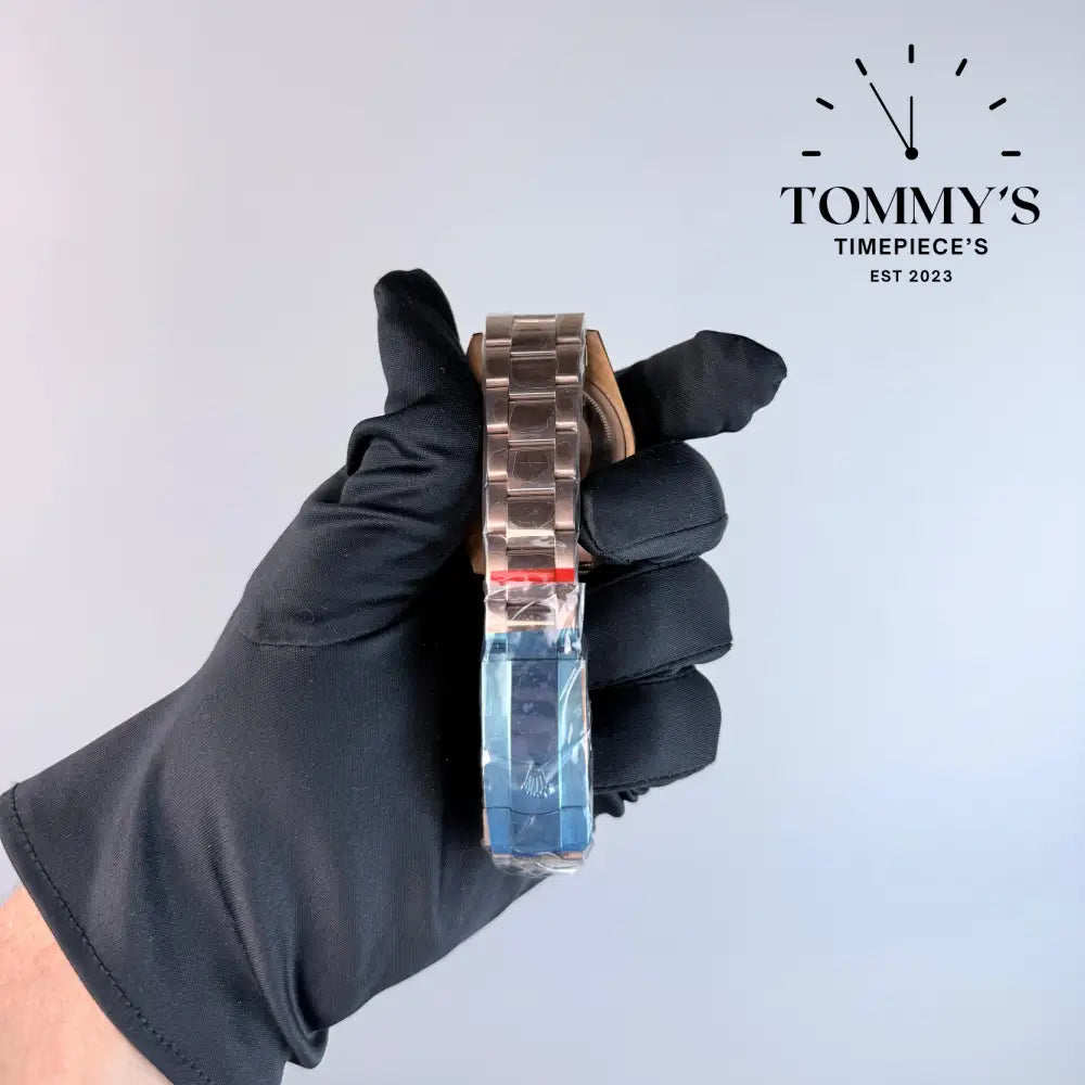 AAA+ Skydweller (Full Gold) (326935) 42mm White Dial-Oyster Bracelet (Fluted Bezel)