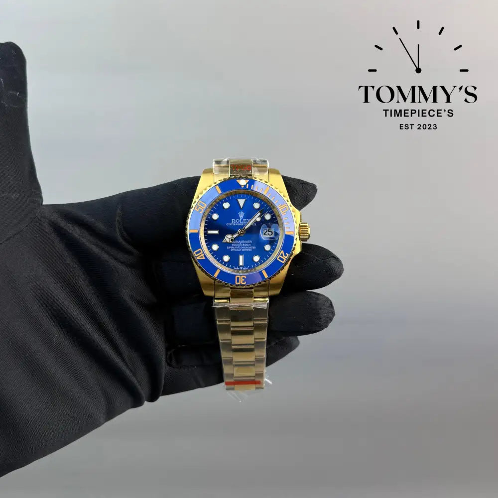 AAA + Submariner Bluesy Full Gold