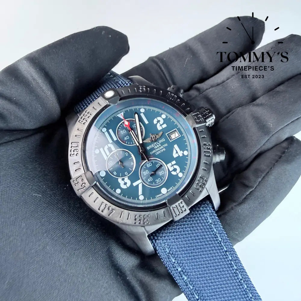 AAA+ Super Avenger Chronograph 48 Night Mission Blue Dial