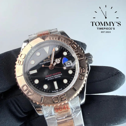 AAA+ Yacht-Master (126621) 40mm Black Dial-Oyster Bracelet