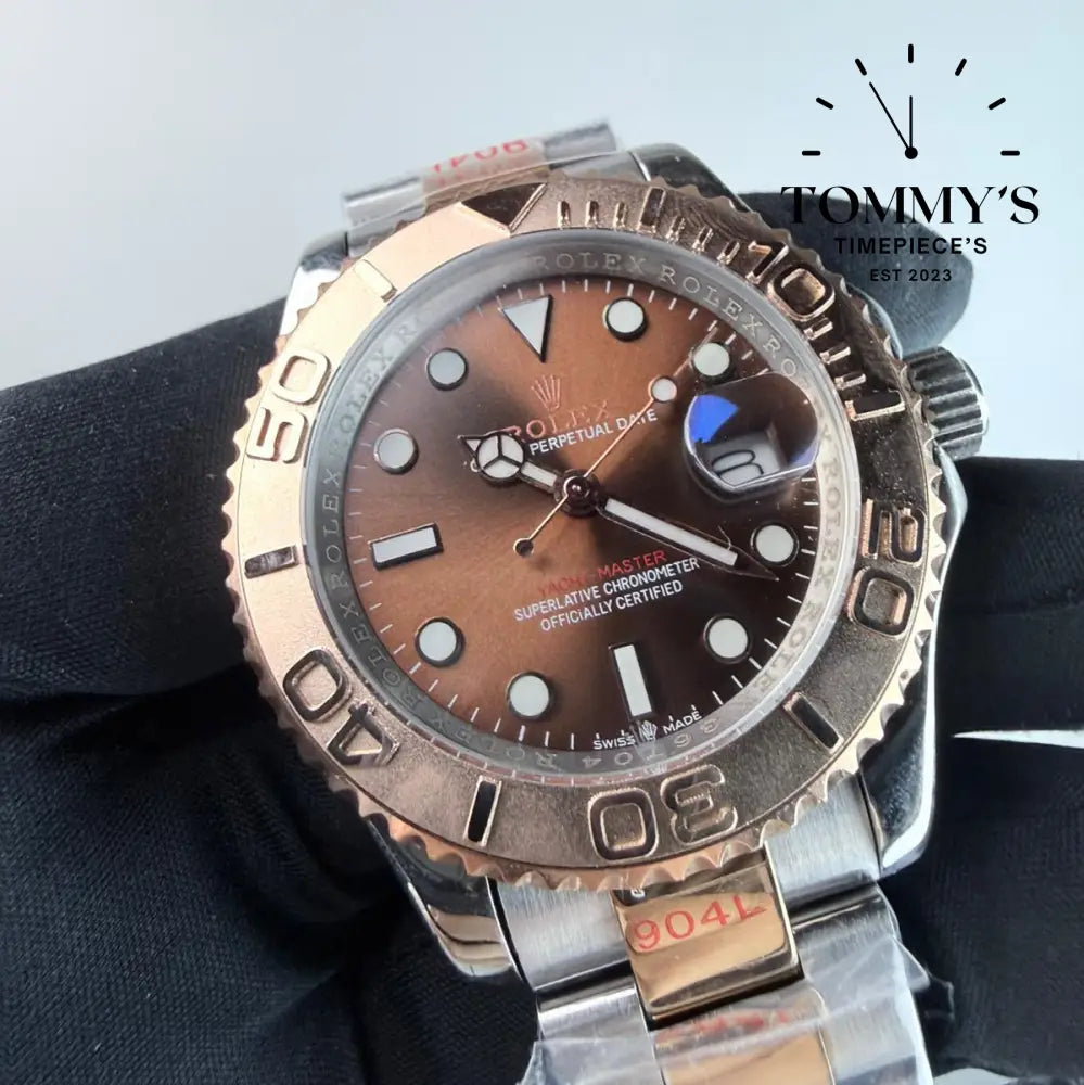 AAA+ Yacht-Master (126621) 40mm Chocolate Dial-Oyster Bracelet
