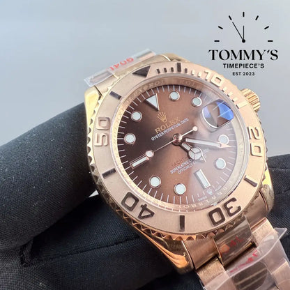 AAA + Yachtmaster (Rose Gold)