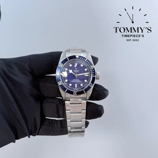 AAA+ Black Bay With Blue Dial