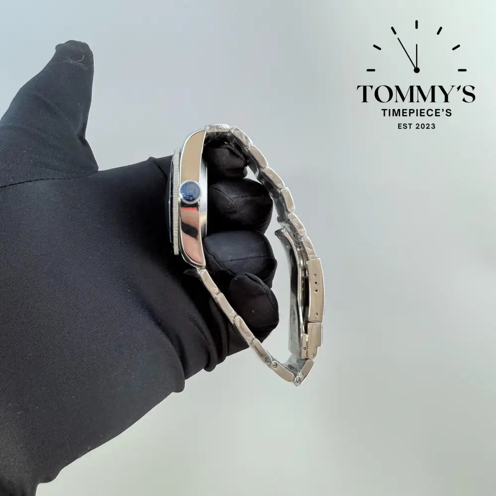 AAA + Black Bay On A Blue Bezel