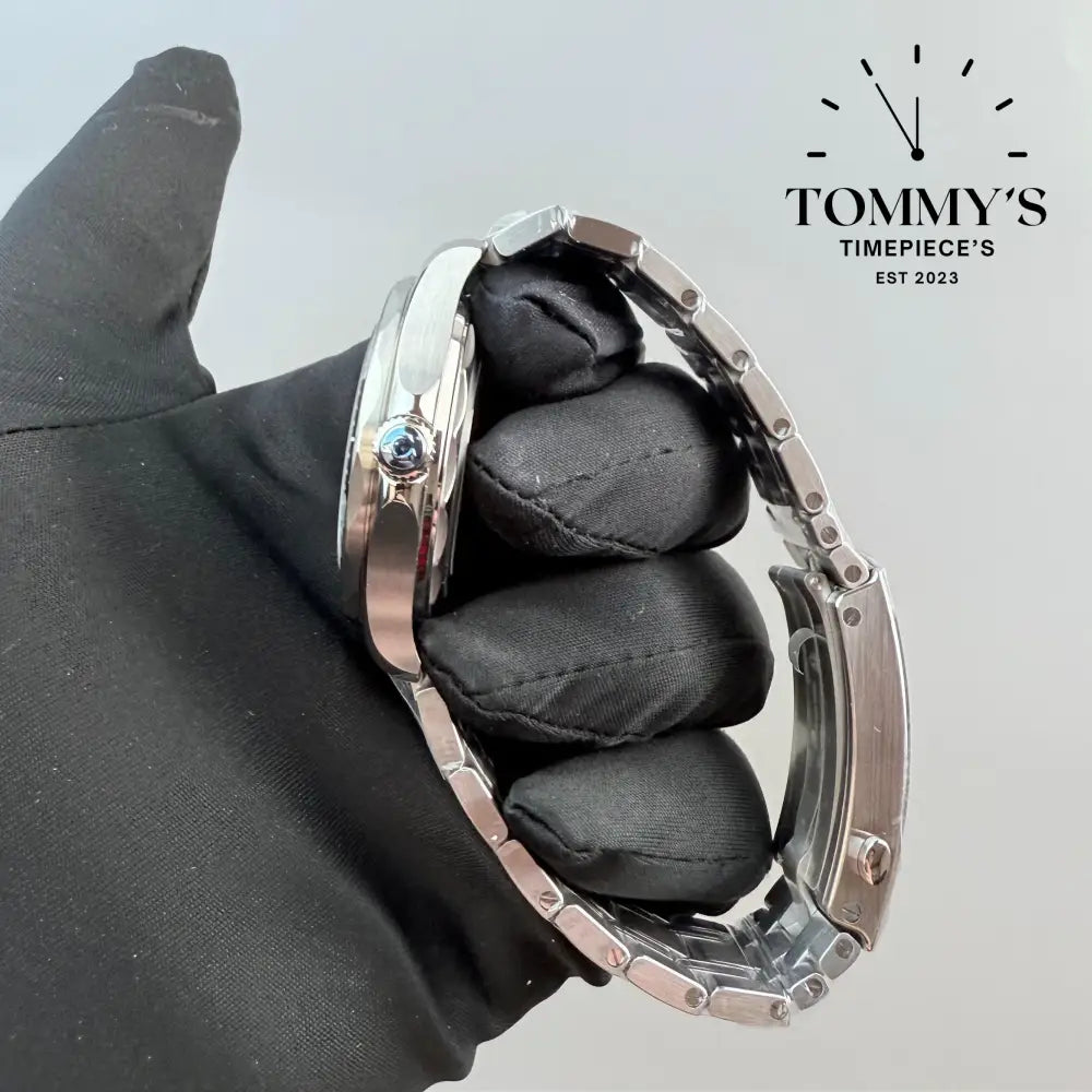 Superclone Black Seamaster Diver 300M With Free Rubber Strap