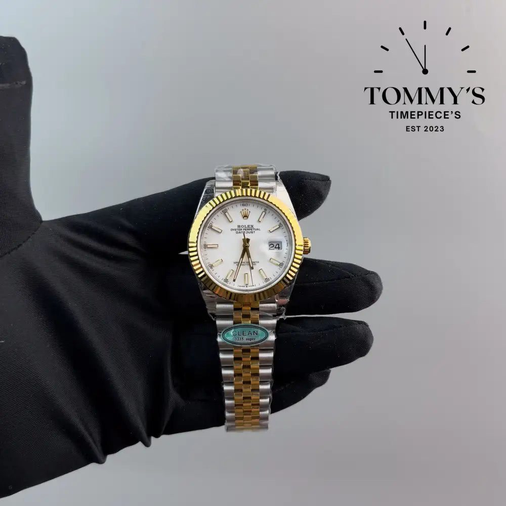 Clean Factory Superclone Datejust 41mm Bimetal Jubilee Fluted Bezel (Best Edition)