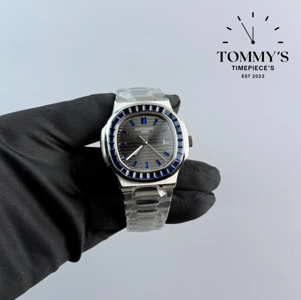 Aaa + Nautilus With A Diamond Bezel