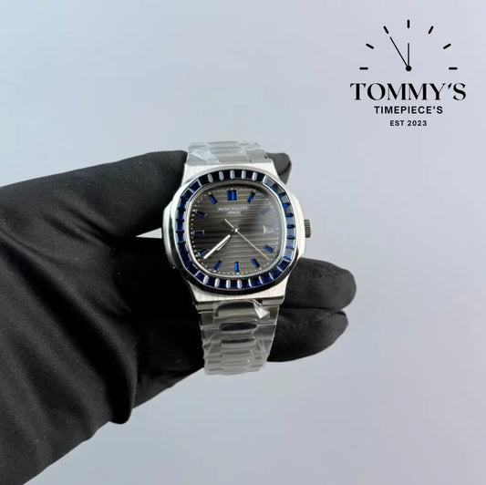 Aaa + Nautilus With A Diamond Bezel