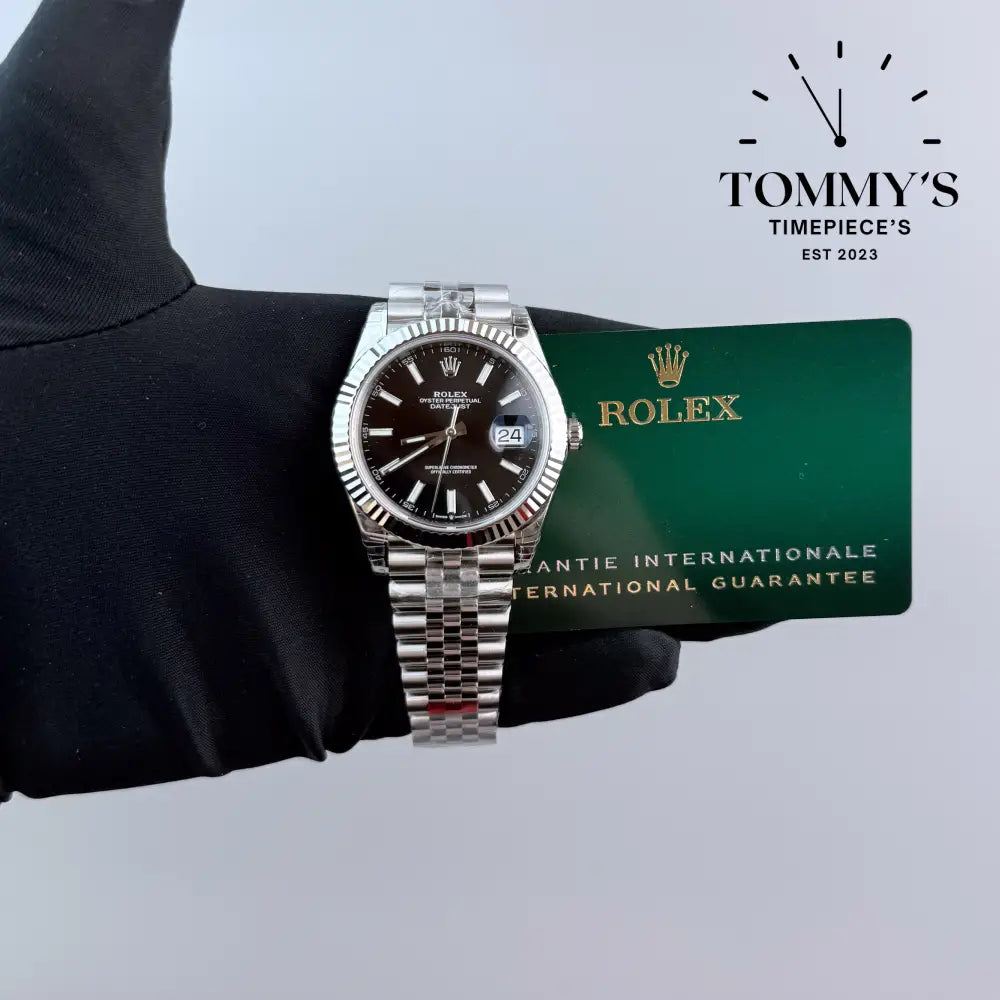 Superclone Datejust 41mm Black Dial