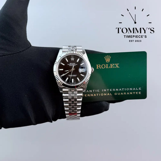 Superclone Datejust 41mm Black Dial