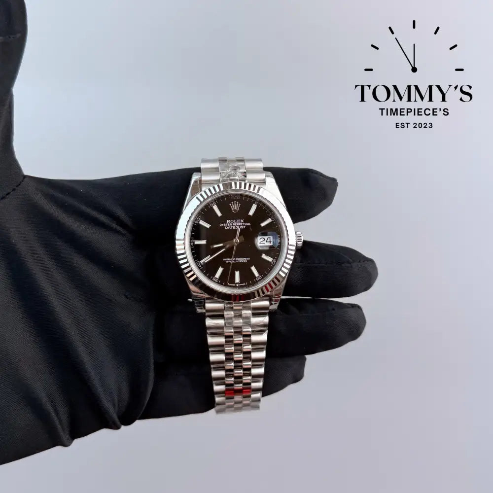 Superclone Datejust 41mm Black Dial