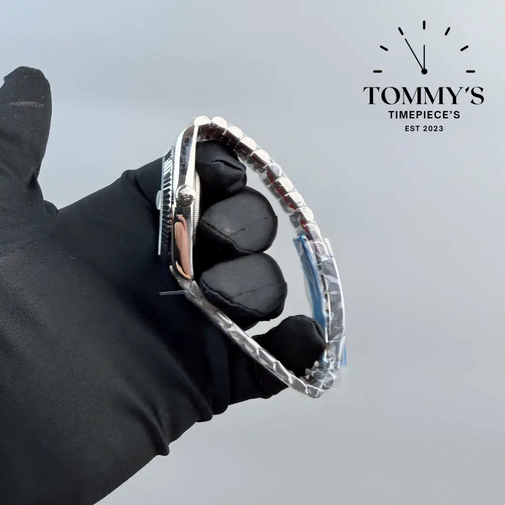 AAA + Datejust 41mm White Dial Jubilee With Fluted Bezel