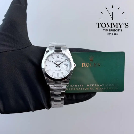 Superclone Datejust Oyster With Warranty Card