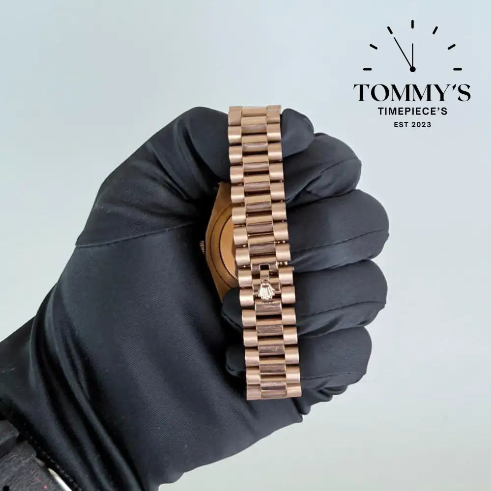 AAA + New Day Date On Turquoise Blue Dial