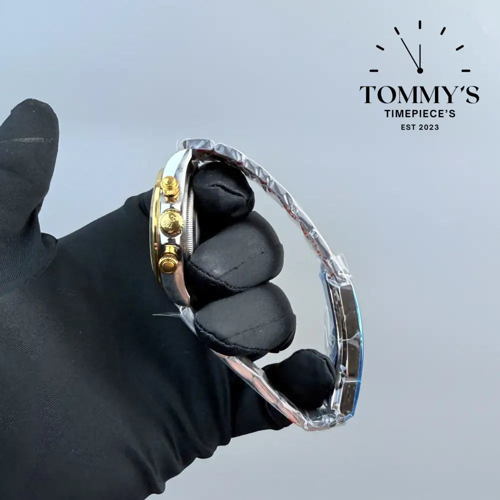 AAA + Daytona Bimetal With A Gold Dial