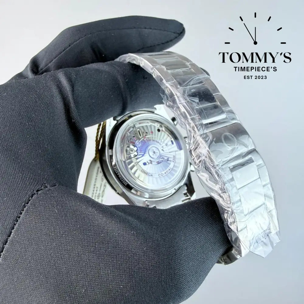 JVS Superclone Speedmaster ’57 Co-Axial Master Chronometer Chronograph 40.5mm Burgundy Dial-Stainless Steel Bracelet