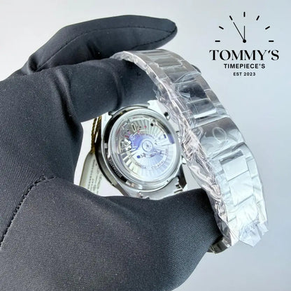 JVS Superclone Speedmaster ’57 Co-Axial Master Chronometer Chronograph 40.5mm Burgundy Dial-Stainless Steel Bracelet