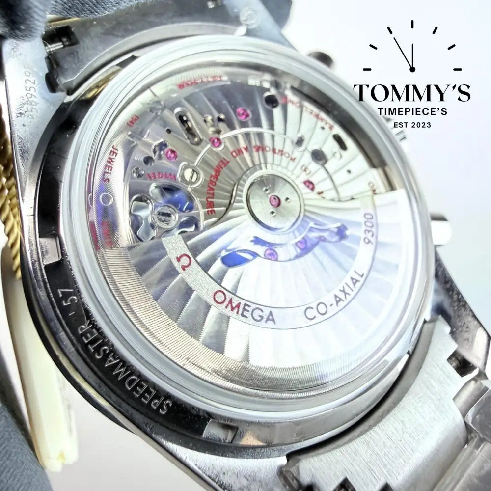 JVS Superclone Speedmaster ’57 Co-Axial Master Chronometer Chronograph 40.5mm Burgundy Dial-Stainless Steel Bracelet