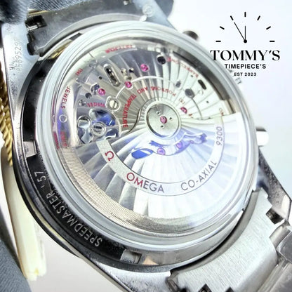 JVS Superclone Speedmaster ’57 Co-Axial Master Chronometer Chronograph 40.5mm Burgundy Dial-Stainless Steel Bracelet