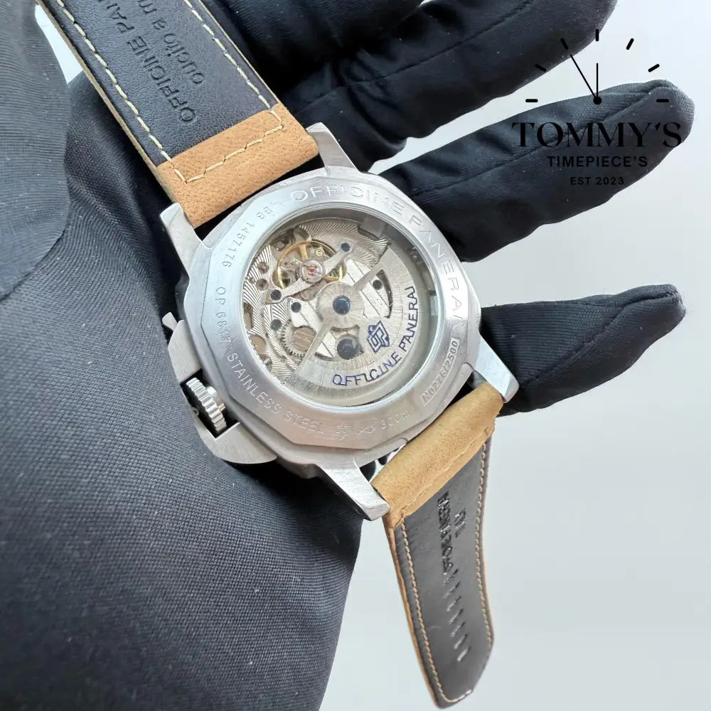 Clone Luminor With Black Dial