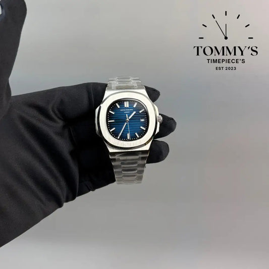 Aaa + Nautilus With Blue Dial