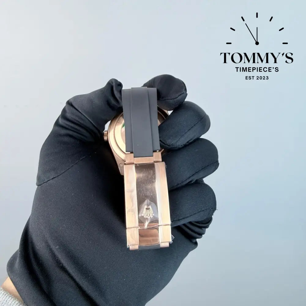 NOOB Superclone Sky-Dweller (326235) 42mm Chocolate Dial-Oysterflex Bracelet (Fluted Bezel) Watches