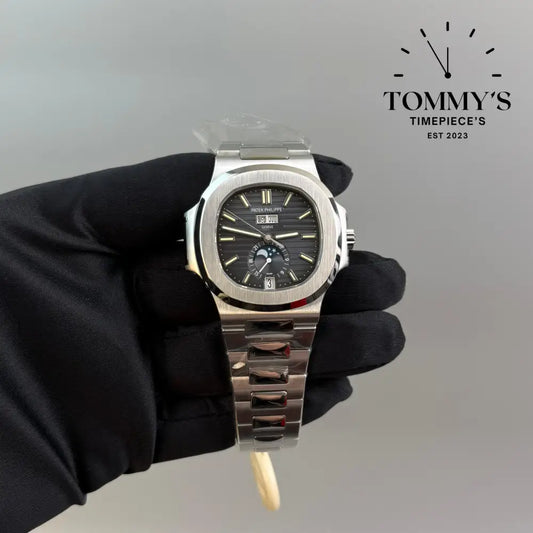 Superclone Ppf Factory Nautilus Annual Calender Moon Phase 5726/1A-014 With Free Watch Pin Pusher
