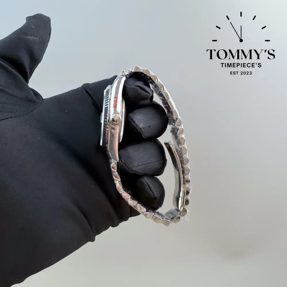 QF Superclone Day Date Platinum Dial (Tungsten Exact Weight Edition) Best Grade