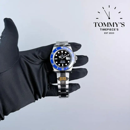 QF Superclone Submariner Date Cookie Monster’ (126619LB) 41mm Black Dial-Oyster Bracelet (Blue Ceramic Bezel) Watches