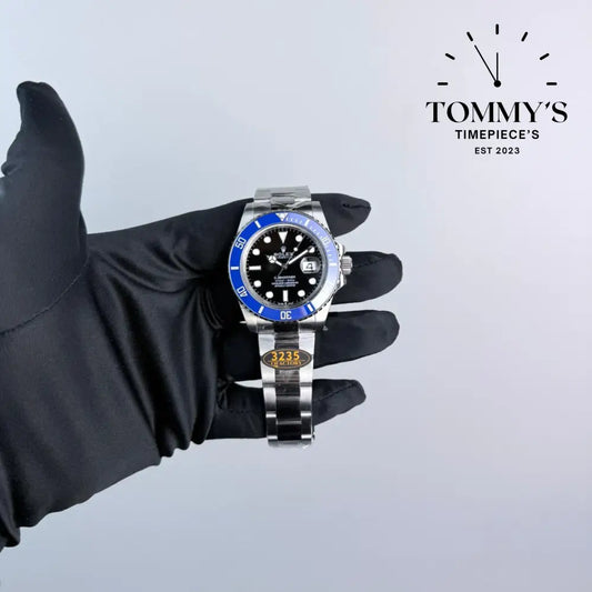 QF Superclone Submariner Date Cookie Monster’ (126619LB) 41mm Black Dial-Oyster Bracelet (Blue Ceramic Bezel) Watches