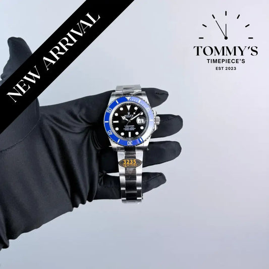 QF Superclone Submariner Date Cookie Monster’ (126619LB) 41mm Black Dial-Oyster Bracelet (Blue Ceramic Bezel) Watches