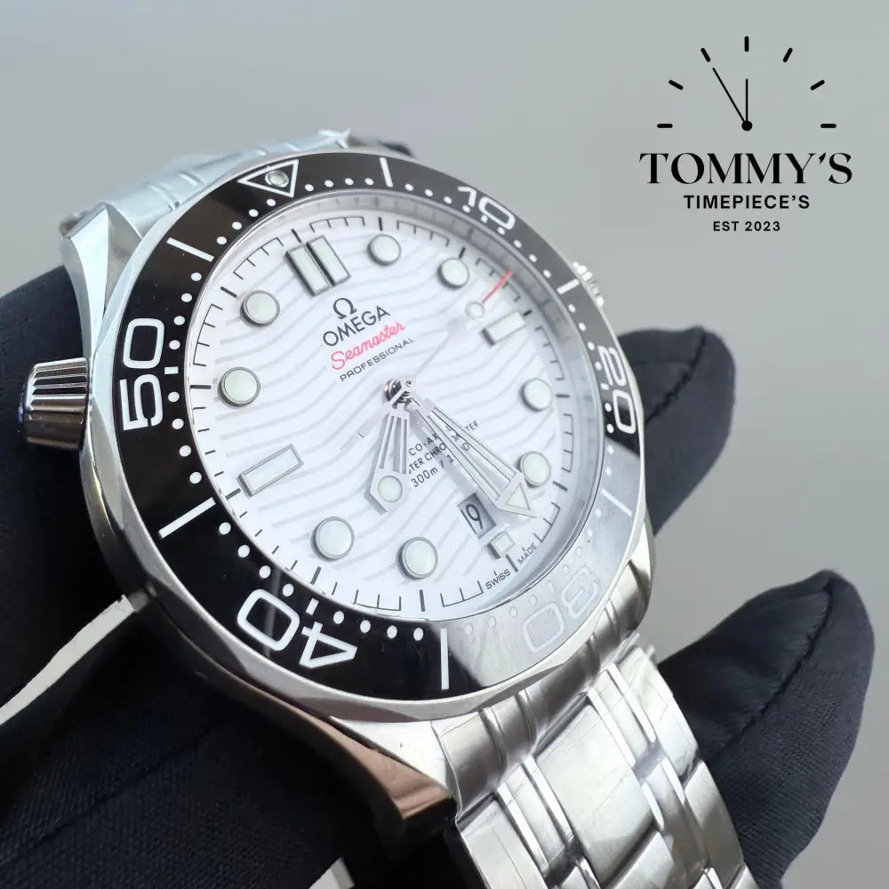 Superclone Seamaster Diver 300M With Free Rubber Strap