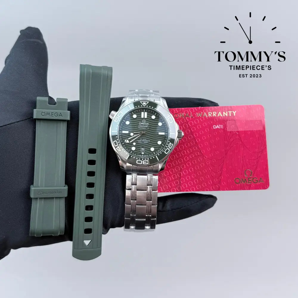 Superclone Seamaster Diver 300M With Free Rubber Strap