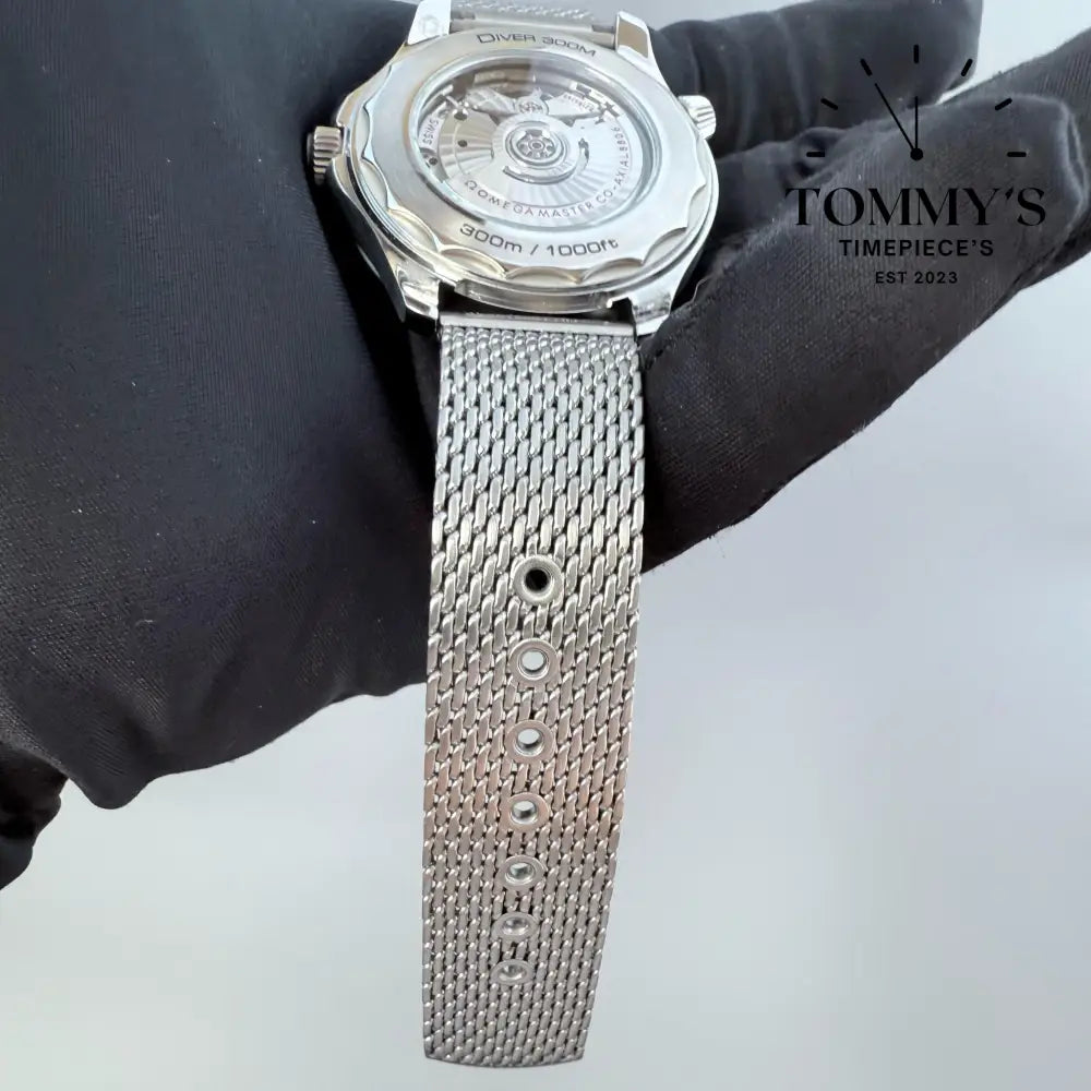 Superclone Seamaster Diver 300M With Matching Card And Free Rubber Strap