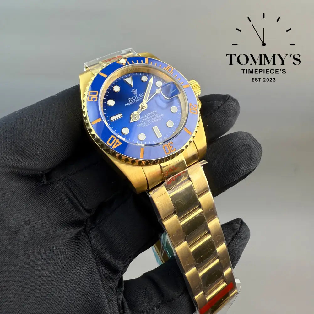AAA + Submariner Bluesy Full Gold