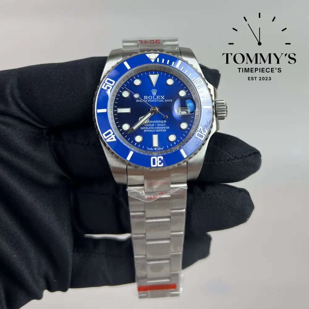 AAA + Submariner With Blue Dial