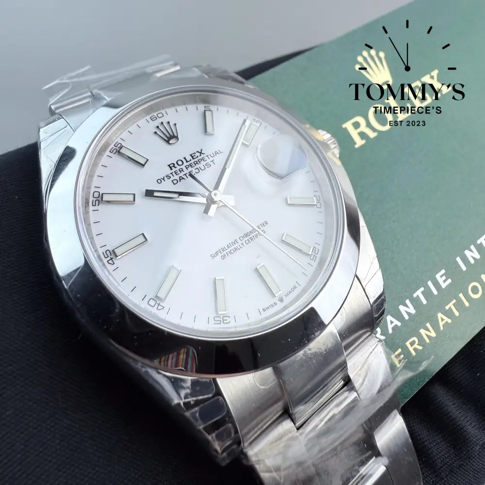 Superclone Datejust Oyster With Warranty Card