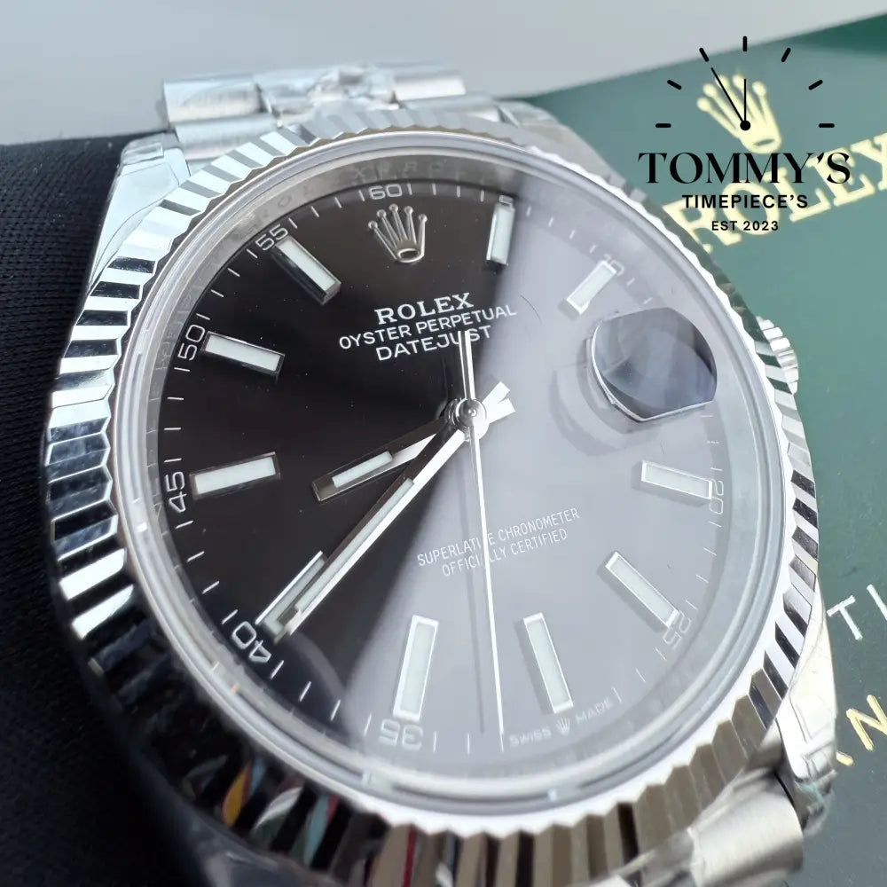 Superclone Datejust 41mm Black Dial