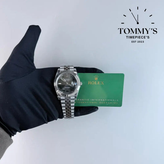 VSF Datejust 41mm Wimbledon Dial Jubilee With Fluted Bezel [Best Edition]