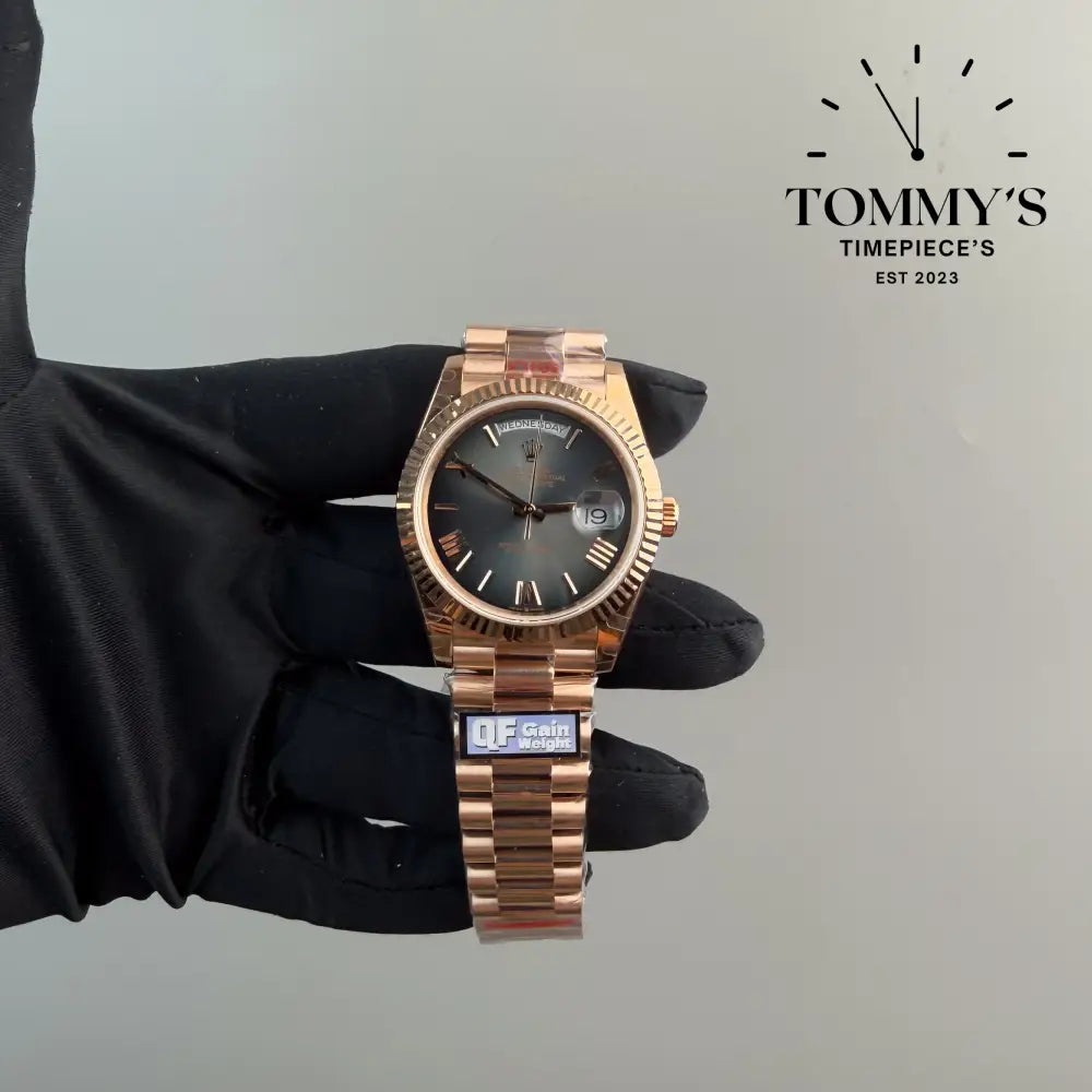 Superclone Day Date 40mm with Oscars Dial (tungsten exact weight)