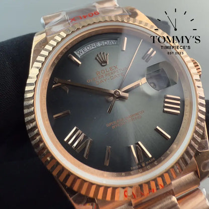 Superclone Day Date 40mm with Oscars Dial (tungsten exact weight)