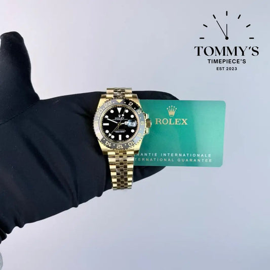 Superclone GMT-Master ’Zombie’ (126718GRNR) 40mm Black Dial-Jubilee Bracelet (Black Bezel) Watches