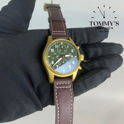 Superclone Bronze Pilot Chronograph Spitfire
