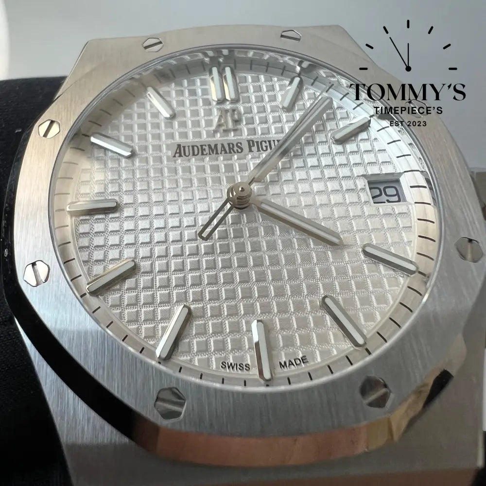 Superclone Royal Oak Stainless Steel White Dial